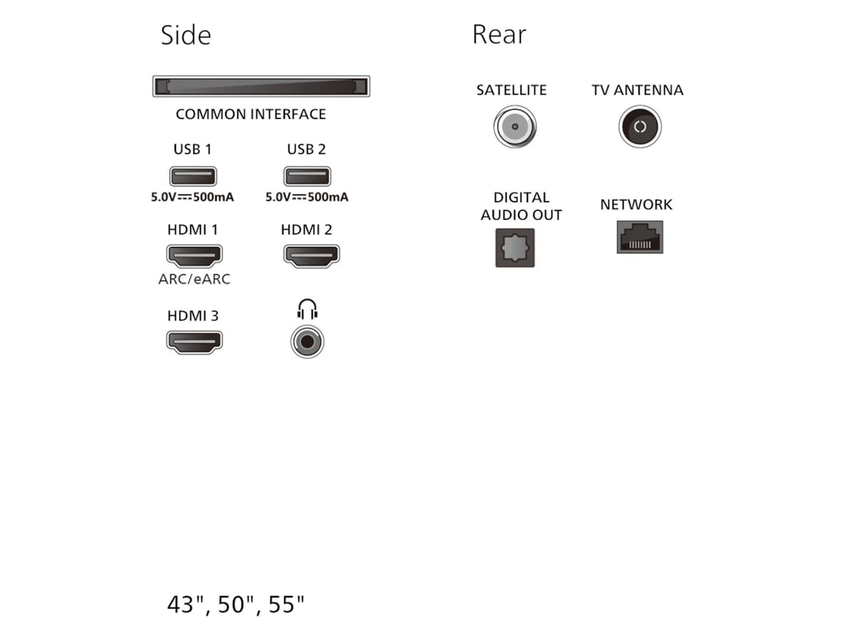 Philips 55" PUS8000/12 4K LED Smart Ambilight TV (2025) 50 - 59 tums TV