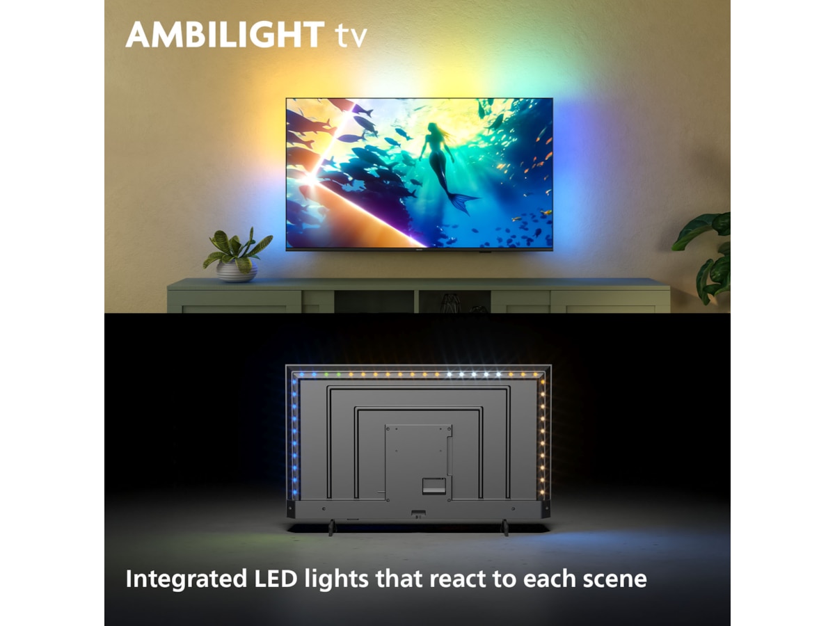 Philips 50" PUS8000/12 4K LED Smart Ambilight TV (2025) 50 - 59 tums TV