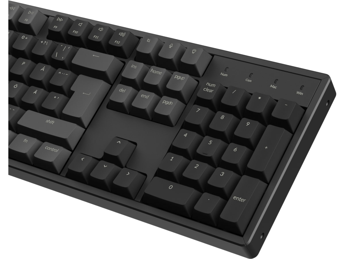 Keychron K10 V2 RGB Hot Swap QMK Aluminium Super Red trådlöst ...