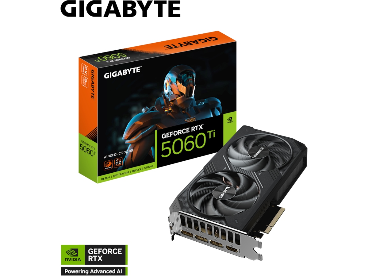 Gigabyte GeForce RTX 5060 Ti WINDFORCE OC Grafikkort