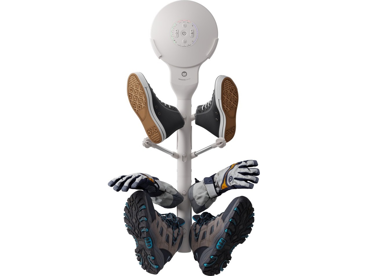 Hedgehog Wall torkställ (vit) Skotorkare