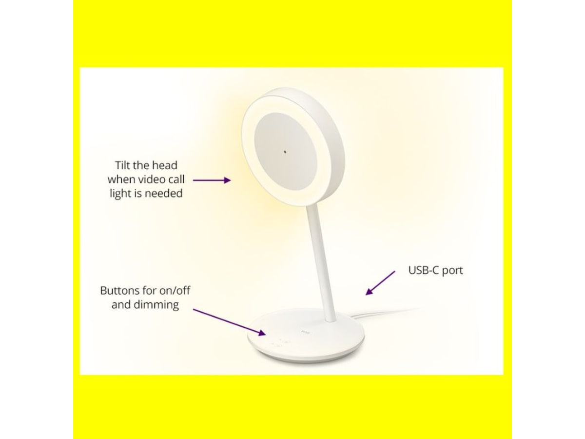 Wi-Fi BLE Portrait Smart skrivbordslampa Bordslampa
