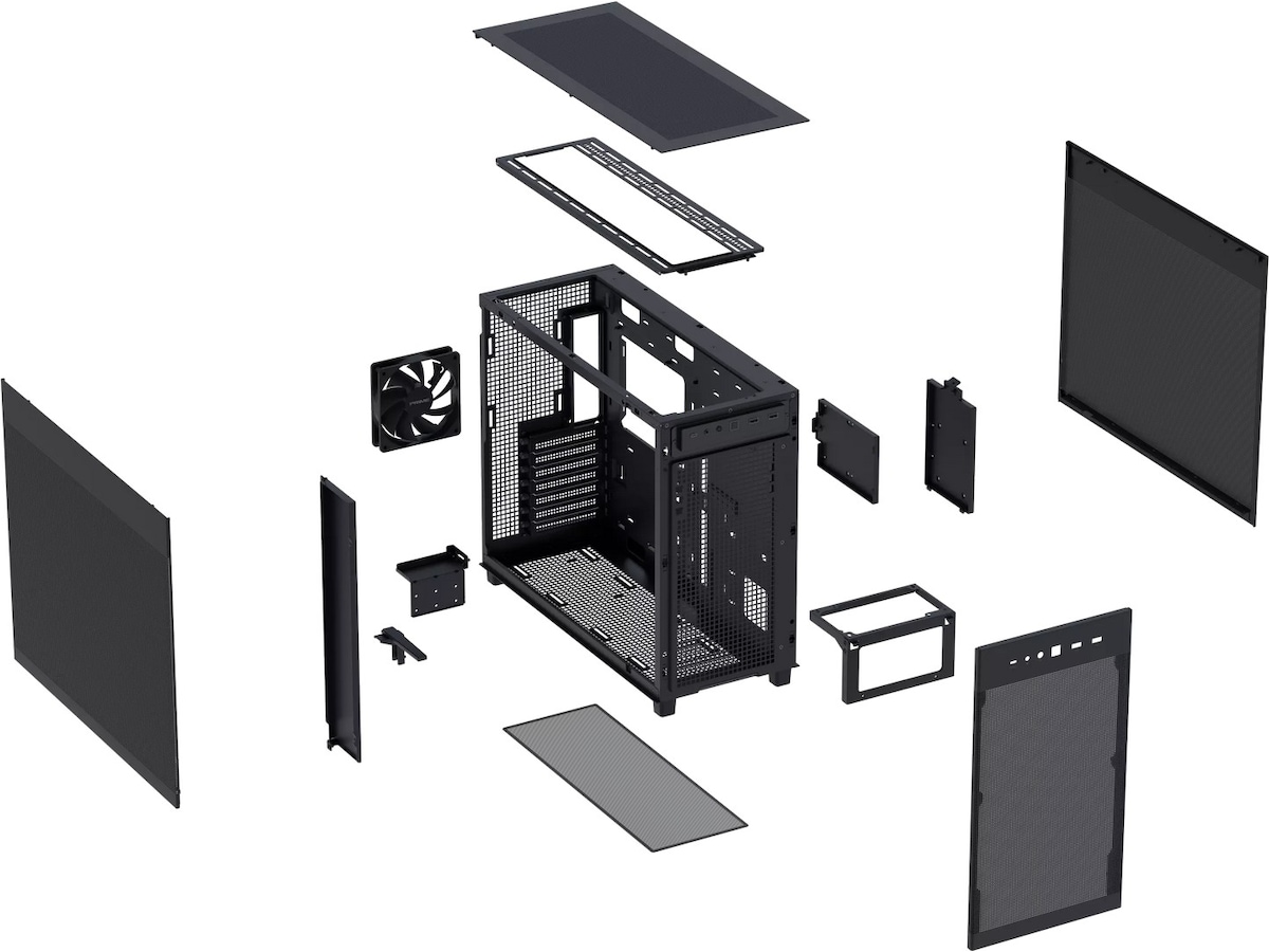 Asus Prime AP303 MESH Miditower (svart) Midi tower