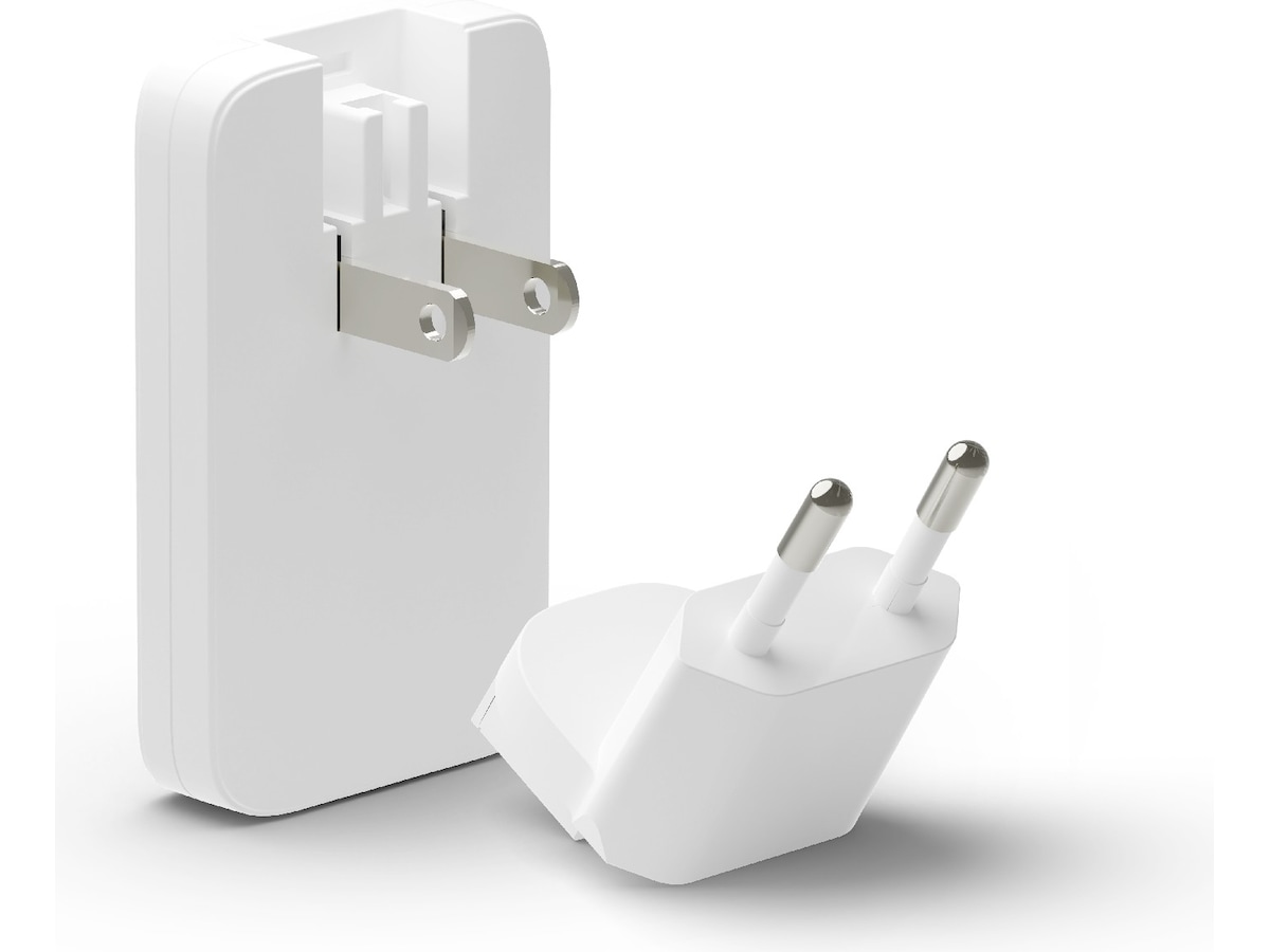 dbramante1928 re-charge Pro EU/US Slim Väggladdare (vit) Mobilladdare