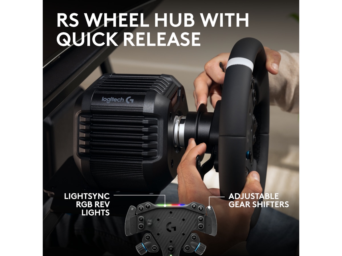 Logitech G RS50 Xbox/PC Ratt & pedaler
