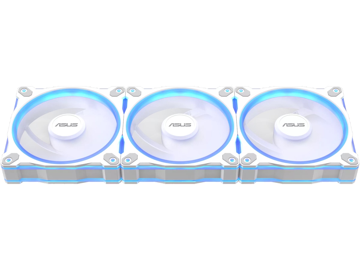 Asus Prime MR120 ARGB Fläkt 3pk (vit) Fläkt