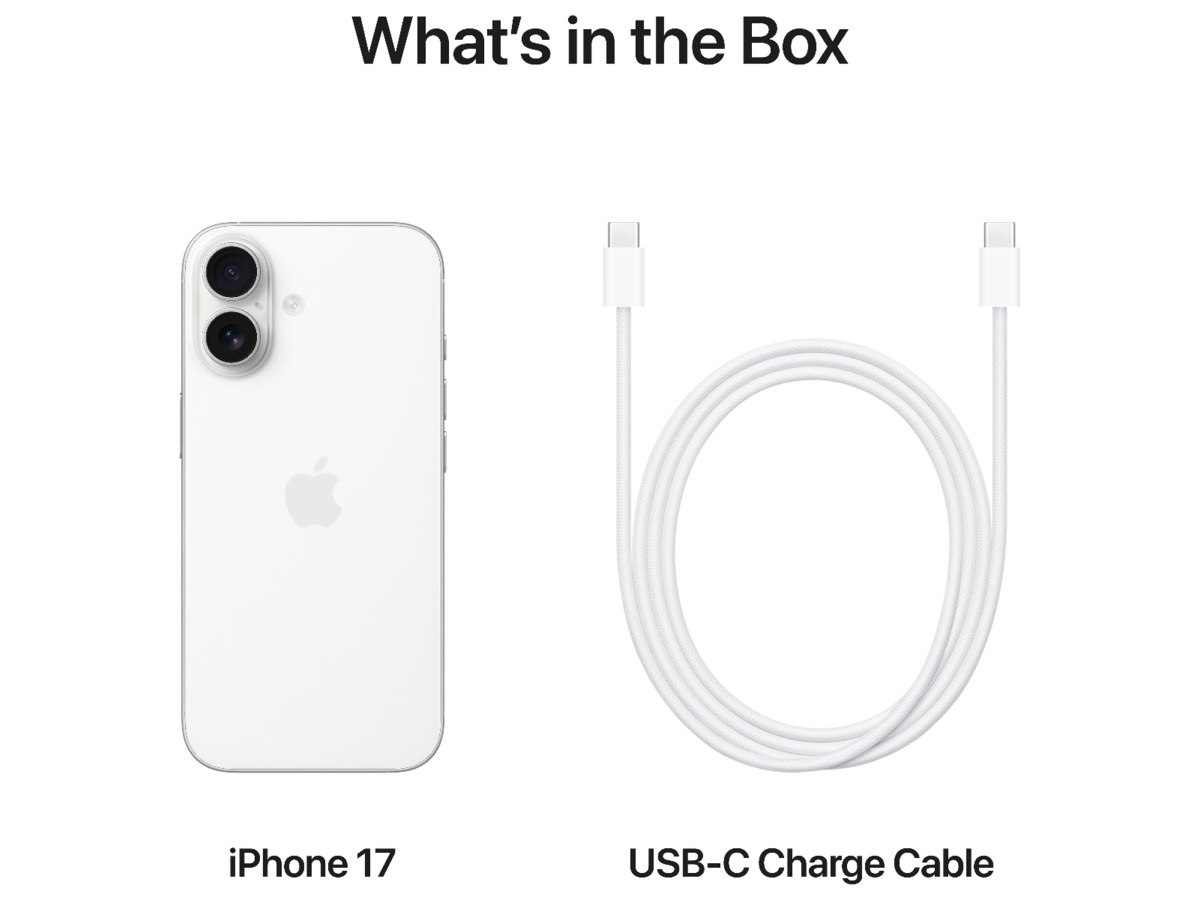 iPhone 17 256GB (vit) Mobiltelefoner