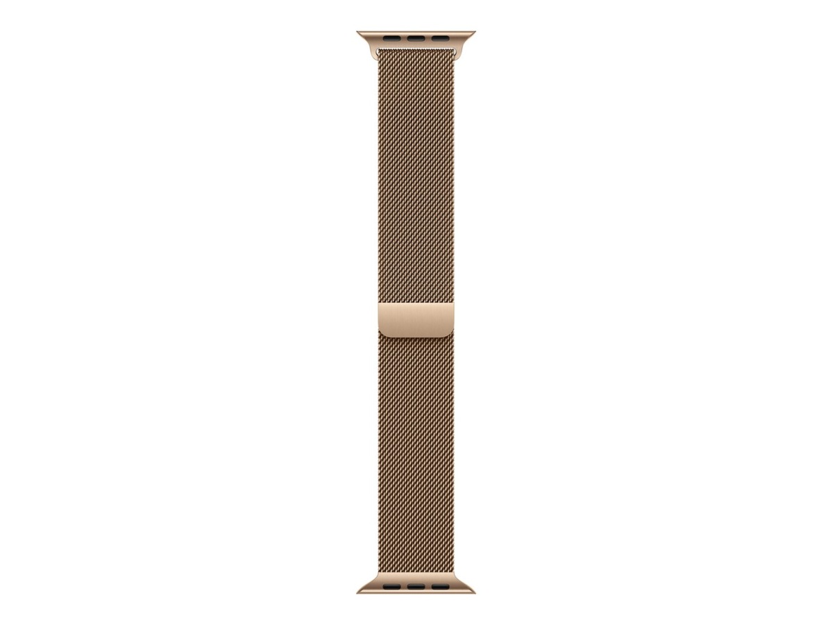 Apple Watch 46mm Milanese Loop (gold) Armband