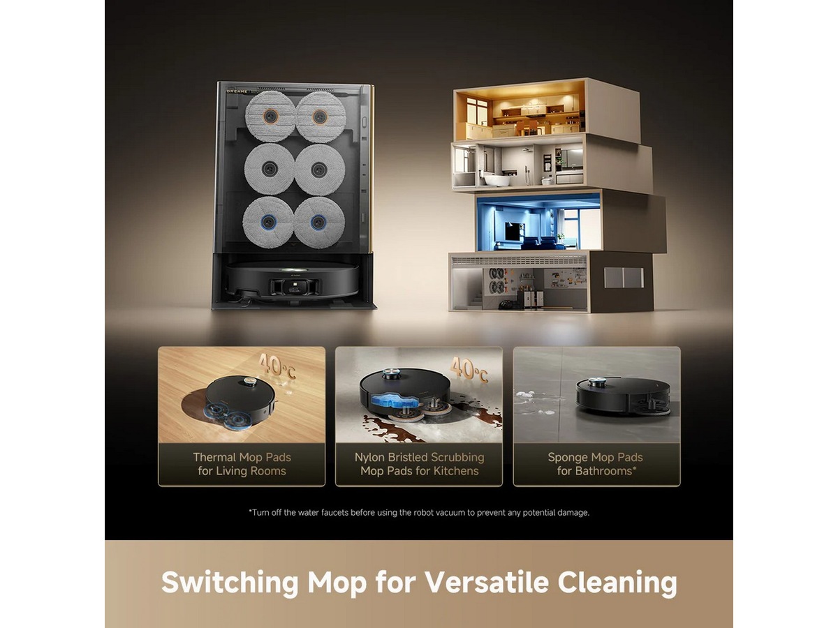 Dreame matrix 10 Ultra Robotdammsugare (svart) Robotdammsugare