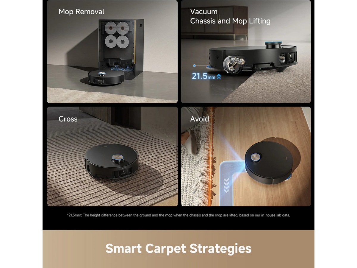 Dreame matrix 10 Ultra Robotdammsugare (svart) Robotdammsugare