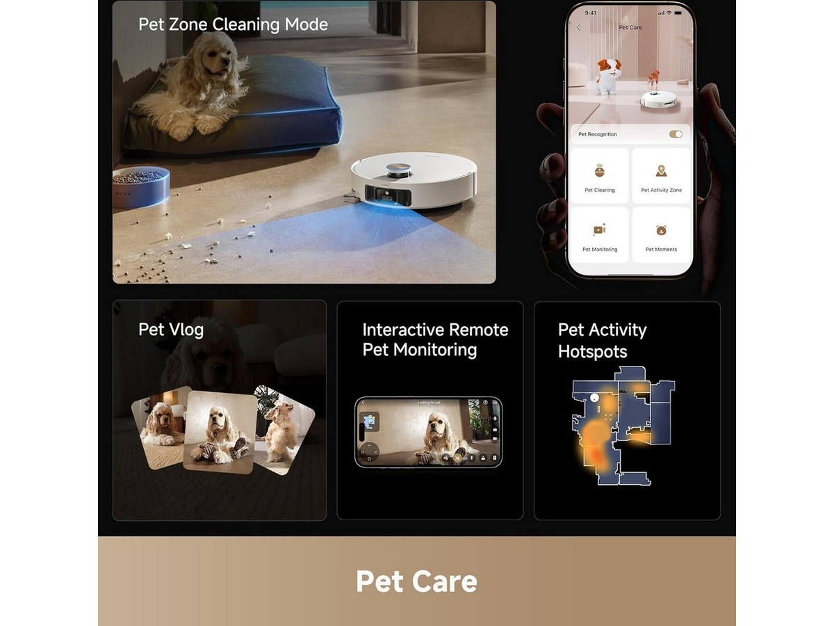 Dreame matrix 10 Ultra Robotdammsugare (svart) Robotdammsugare