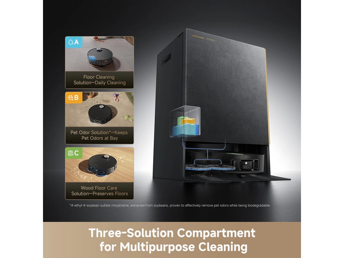 Dreame matrix 10 Ultra Robotdammsugare (svart) Robotdammsugare