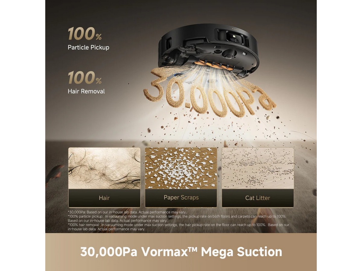 Dreame matrix 10 Ultra Robotdammsugare (svart) Robotdammsugare