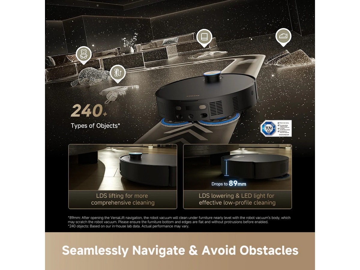 Dreame matrix 10 Ultra Robotdammsugare (svart) Robotdammsugare