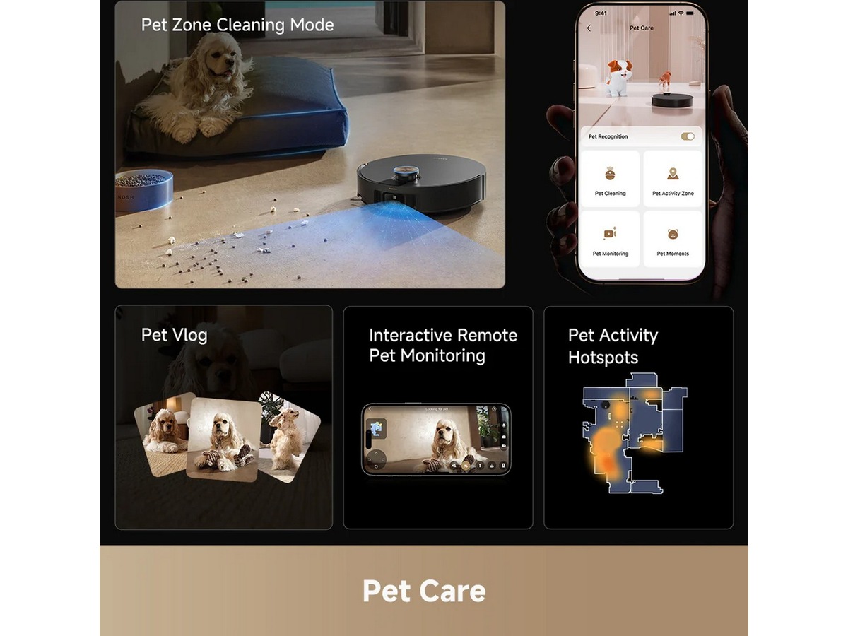 Dreame matrix 10 Ultra Robotdammsugare (svart) Robotdammsugare