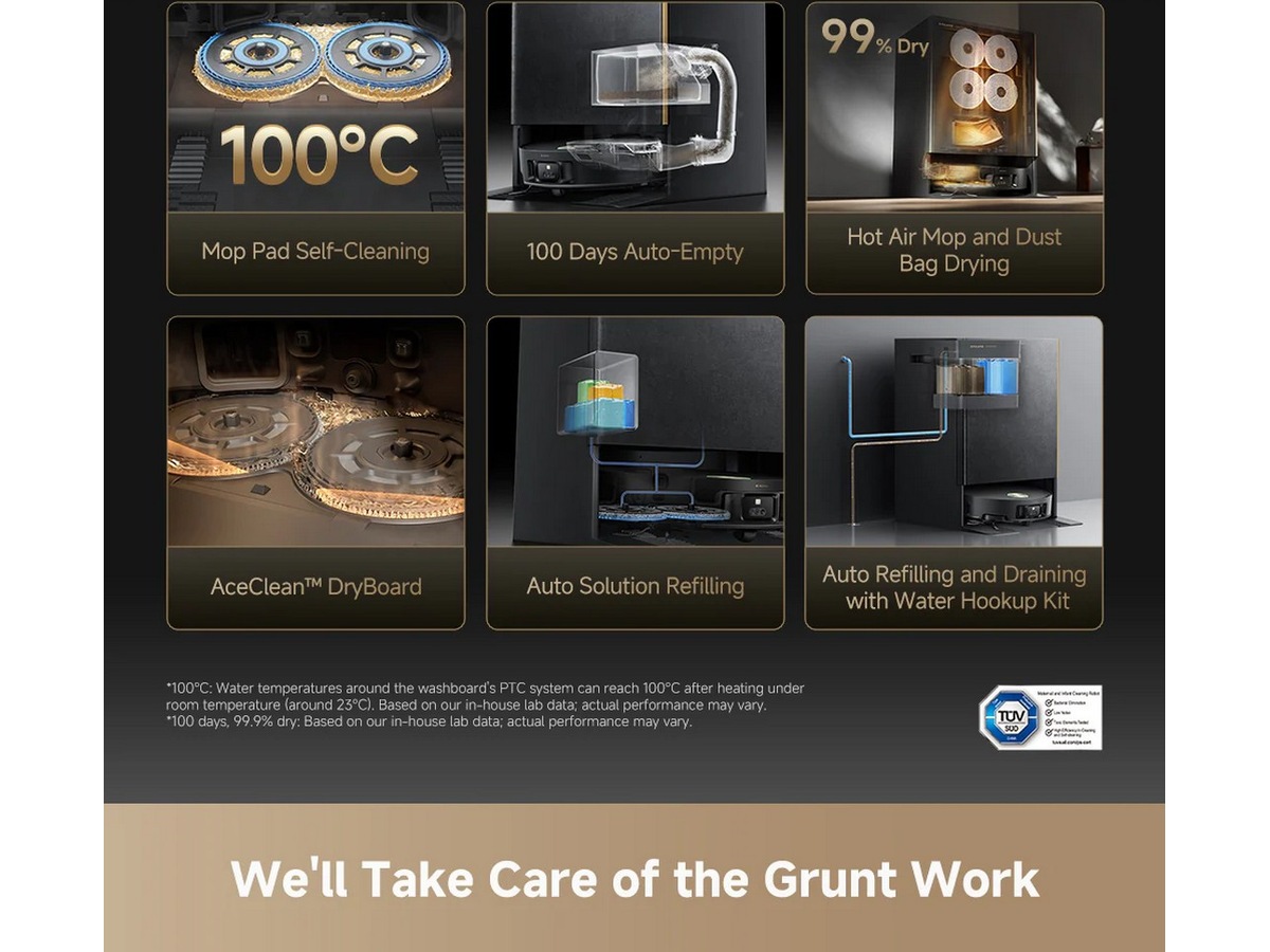 Dreame matrix 10 Ultra Robotdammsugare (svart) Robotdammsugare