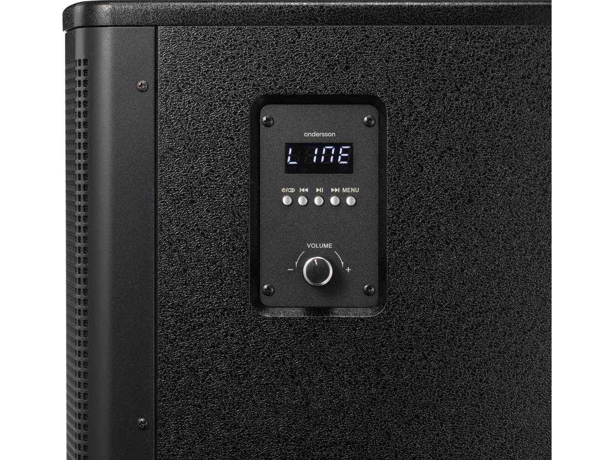 Andersson PA System 300W Bluetooth 5.3 Högtalare