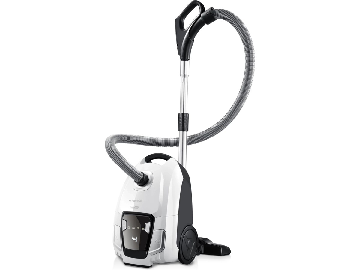 Andersson VMC-W3000 dammsugare med extra munstycken (vit) -B-Grade Demo hem & hushåll
