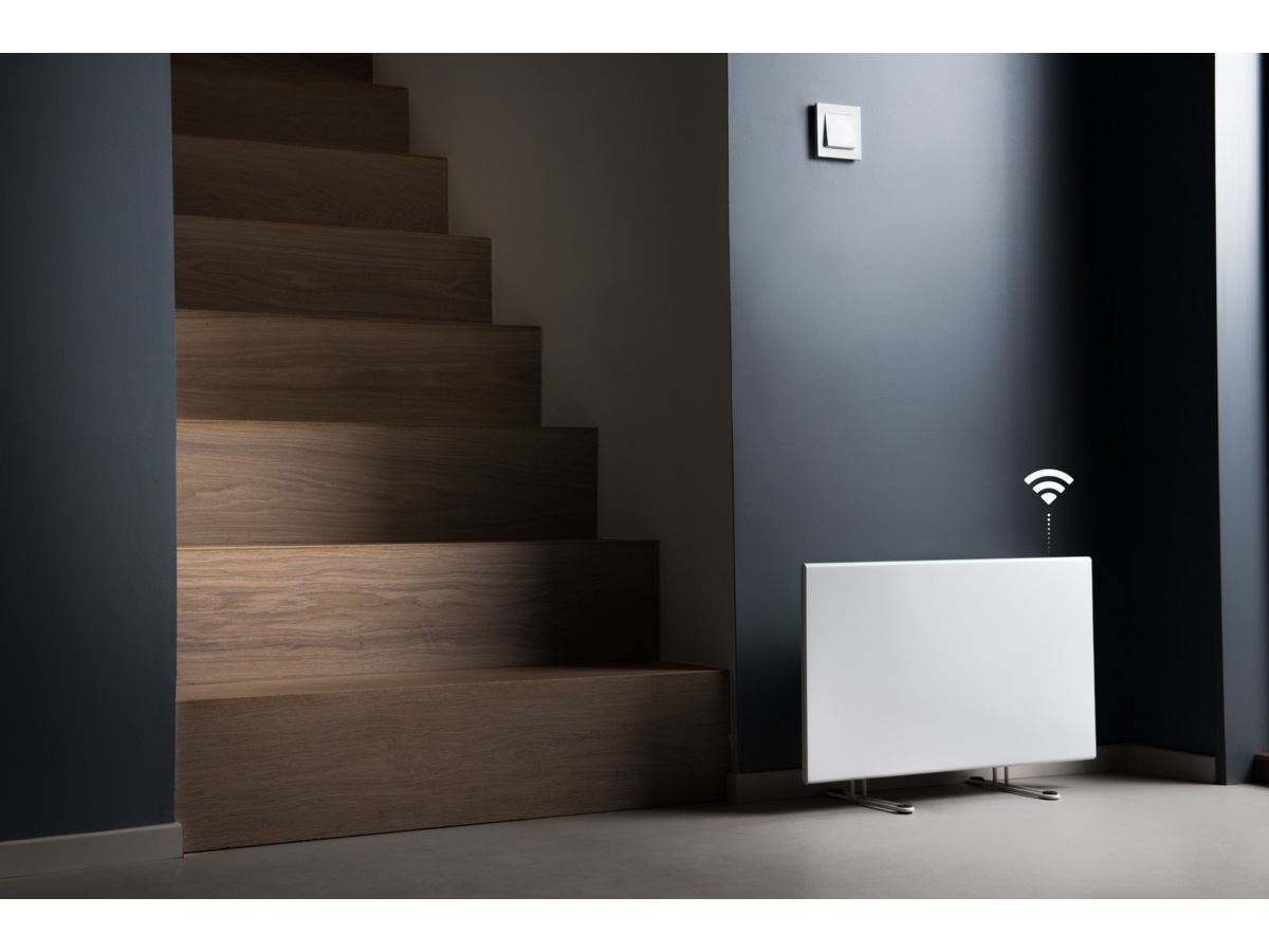 Adax Neo WiFi Panelovn 400W (vit) 2-pack Panelelement