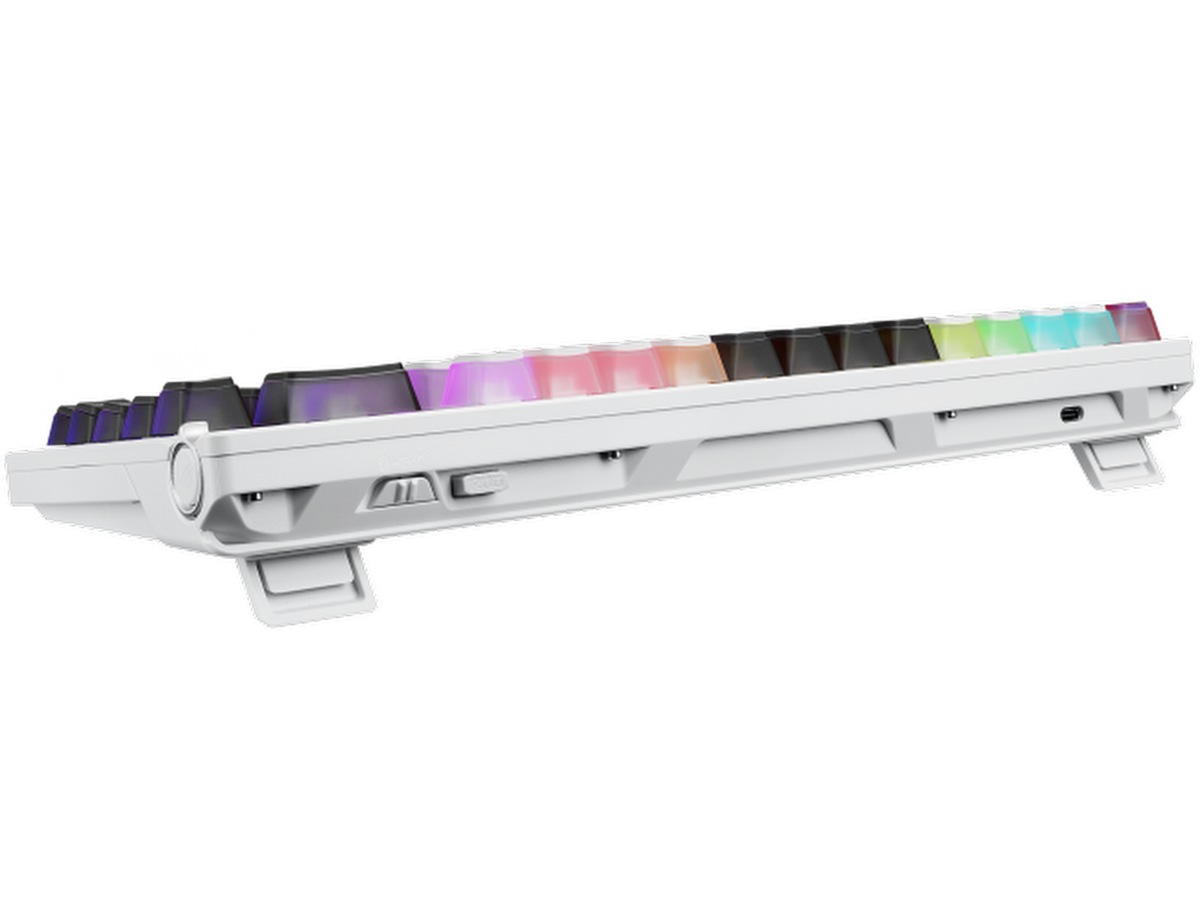 Asus M704 ROG Azoth X Trådlös Gamingtangentbord (vit) -B-Grade Demo tangentbord