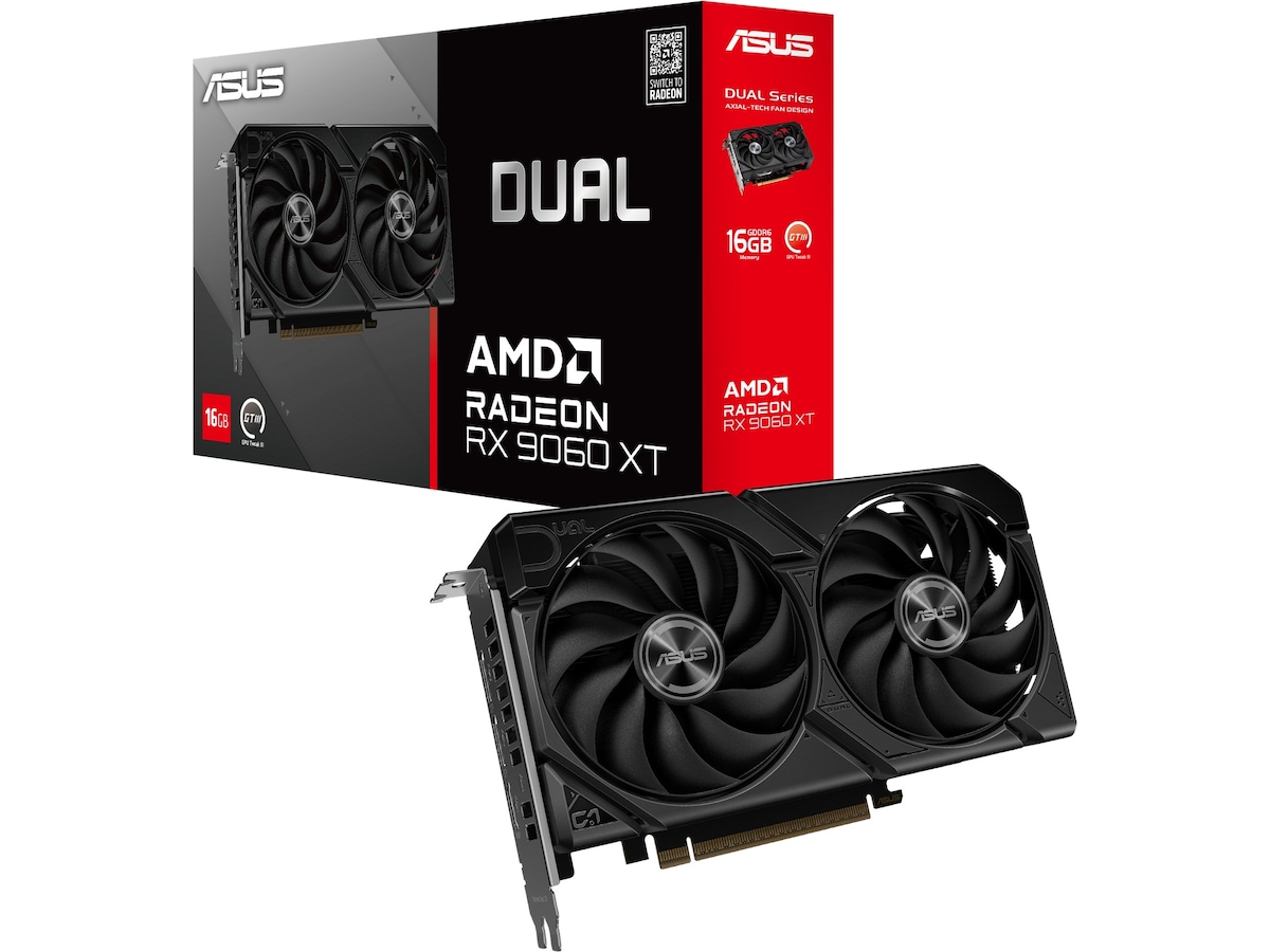 DUAL-RX9060XT-16G Grafikkort