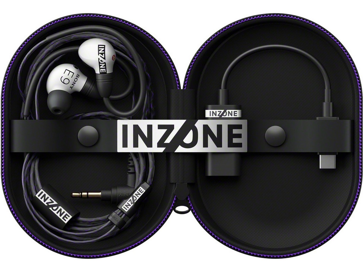 Sony INZONE E9 In-Ear Gaming Headphones, White In-ear hörlurar