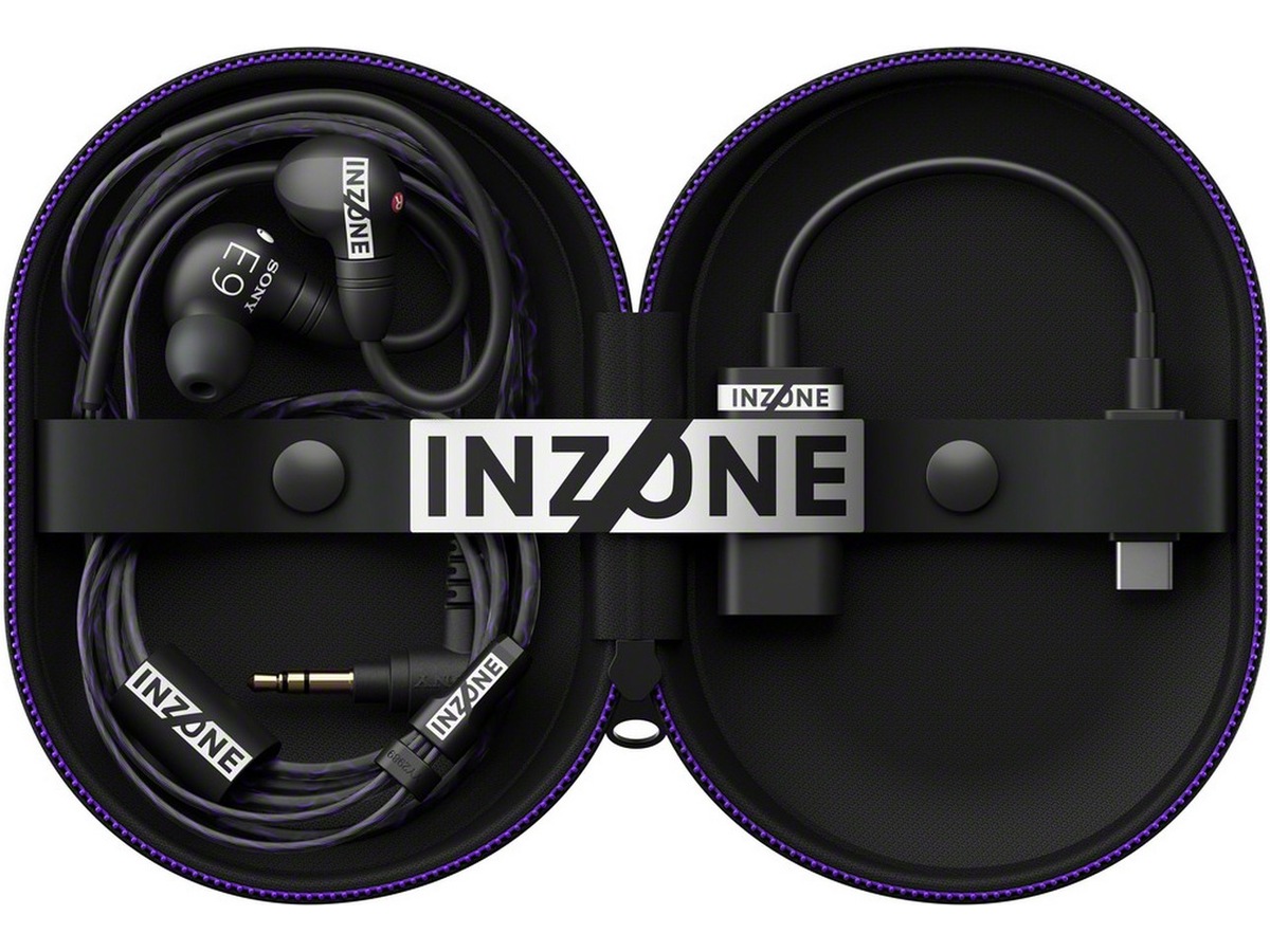 Sony INZONE E9 In-Ear Gaming Headphones, Black In-ear hörlurar