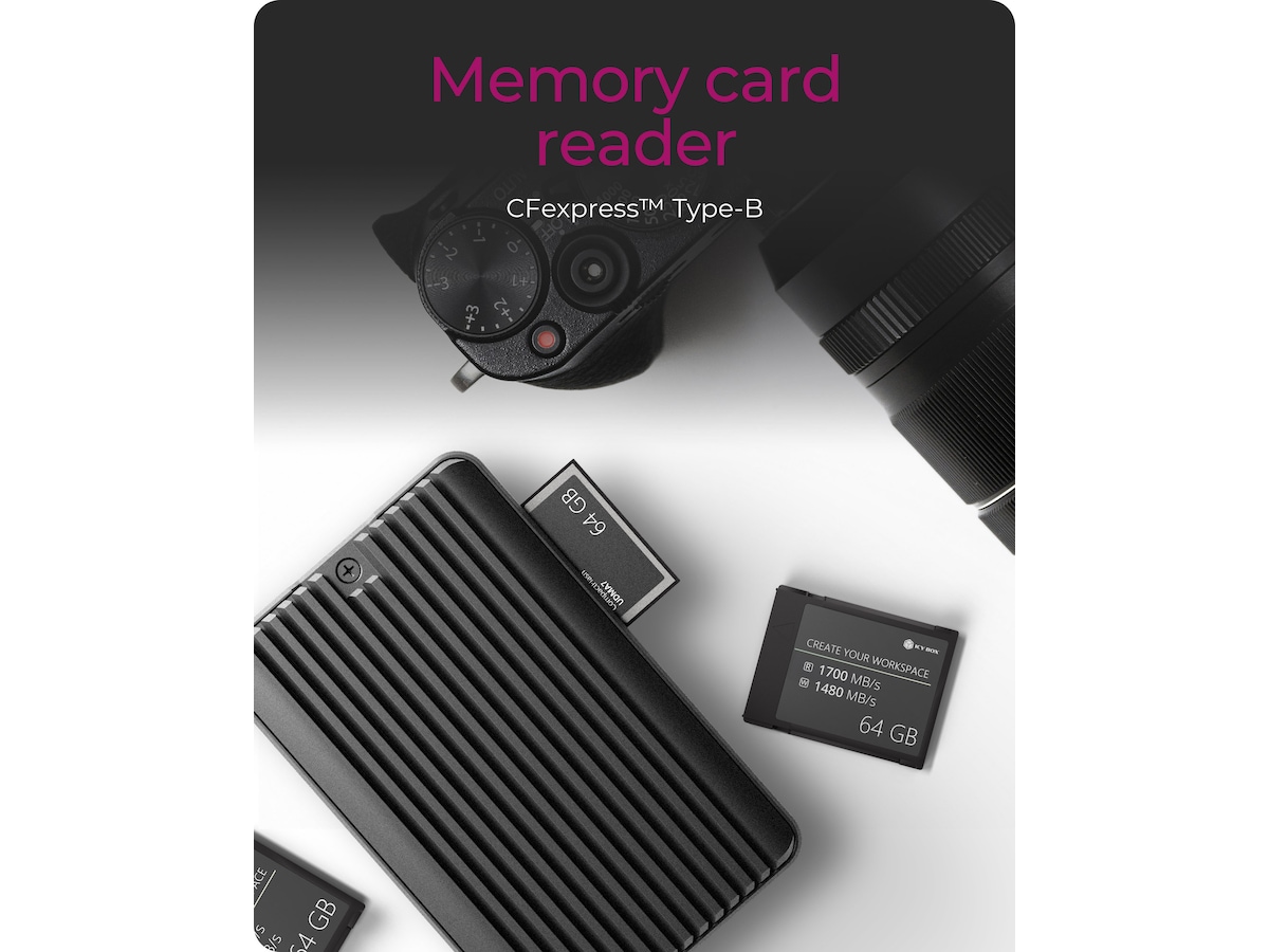 ICY BOX M.2 SSD-Enclosure Externa Chassi