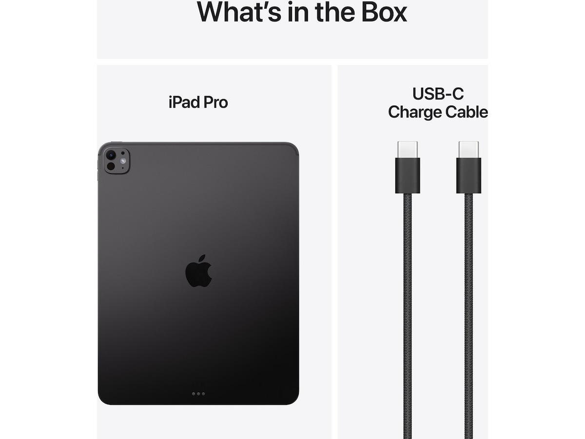13-inch iPad Pro Wi‑Fi 1TB with nano-texture glass - Space Black Surfplattor