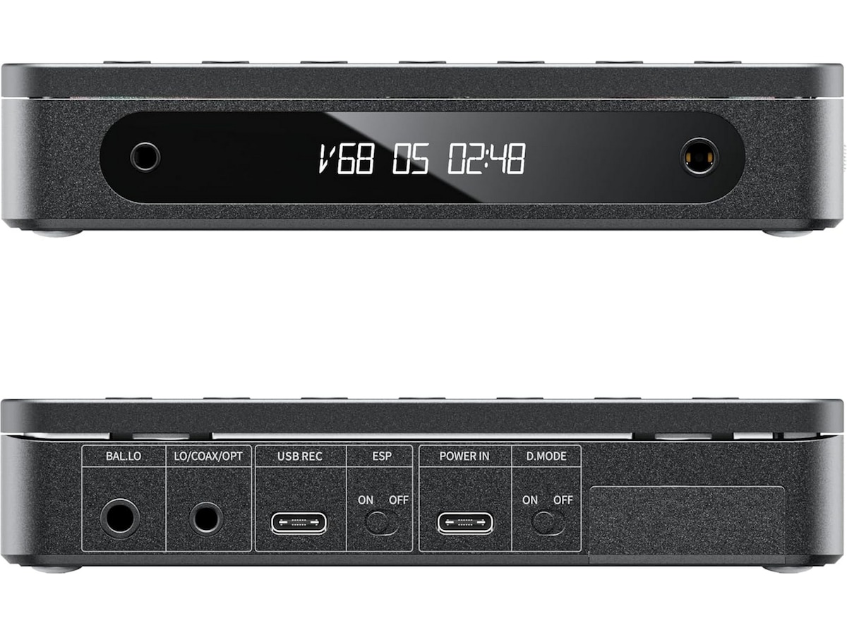 FiiO DM13 BT – CD-spiller med aptX/LDAC, 3,5 og 4,4 mm utganger Hörlursförstärkare