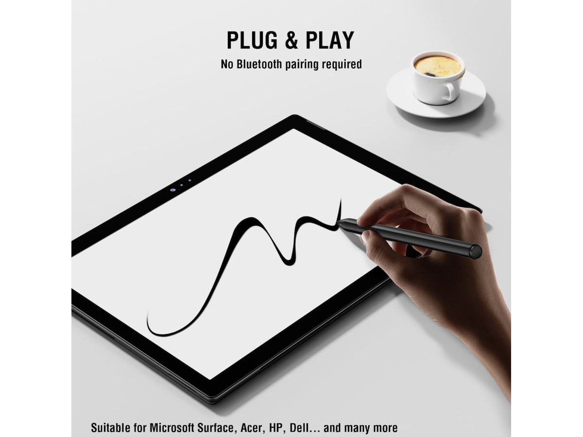 MPP Stylus Pen for Microsoft Surface with 1024 Pressure Levels Tangentbord och pennor