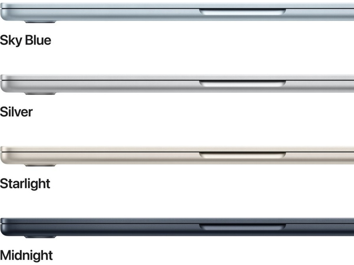 MacBook Air 13" M4 (2025) 512GB (midnatt) -B-Grade Demo bärbara datorer