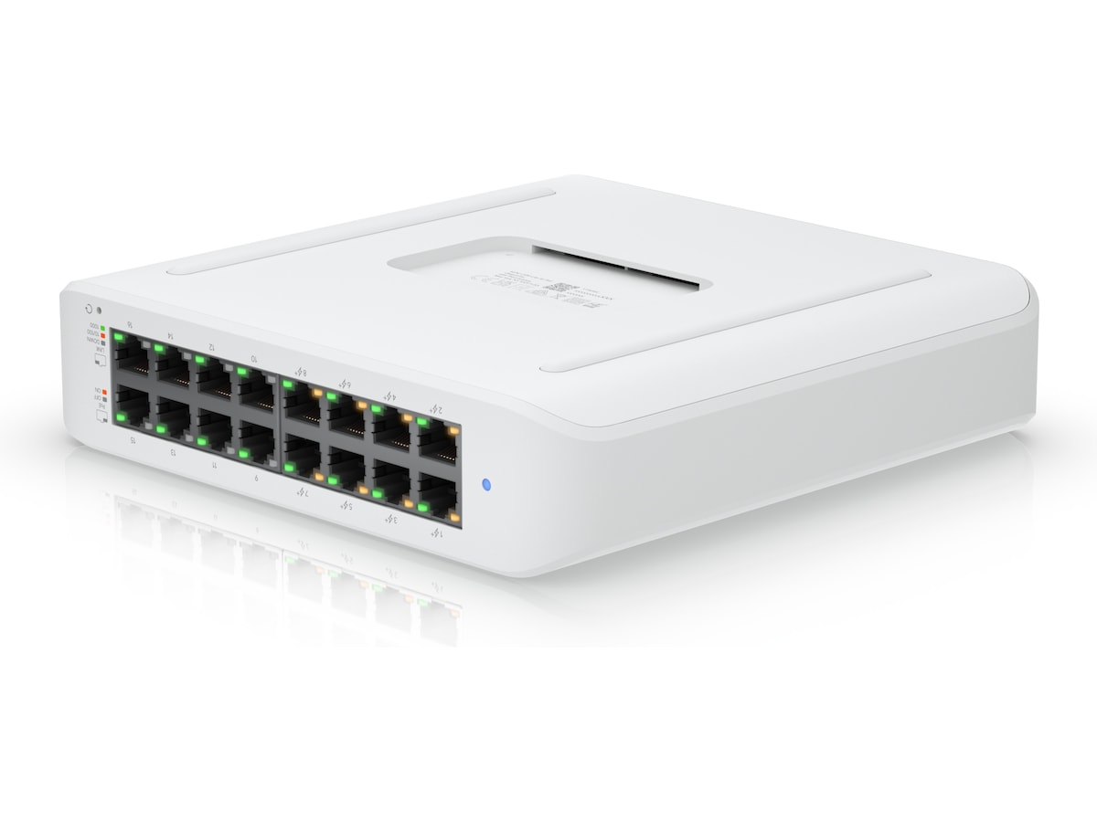 Ubiquiti UniFi Switch Lite 16 PoE Switchar