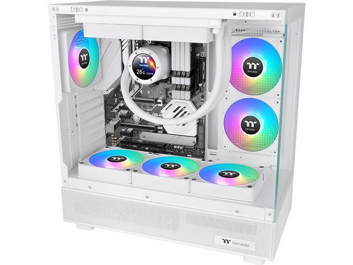 Thermaltake CT140 EX ARGB Sync Fläkt 3-pack (vit) Fläkt