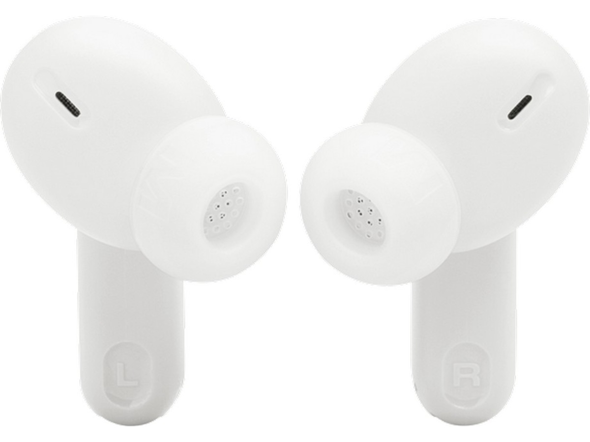 JBL Tune Beam 2 Trådlösa öronproppar (vit) In-ear hörlurar