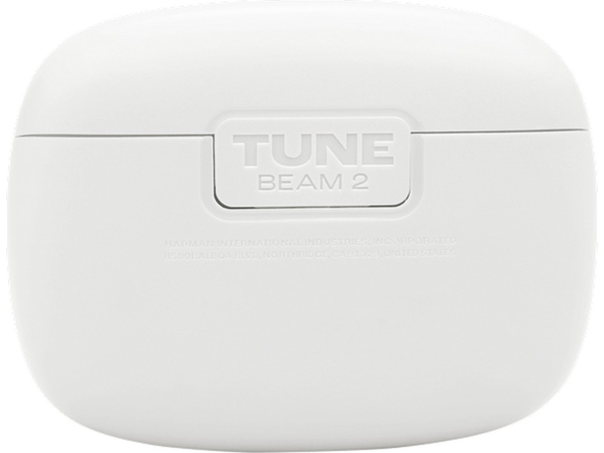 JBL Tune Beam 2 Trådlösa öronproppar (vit) In-ear hörlurar