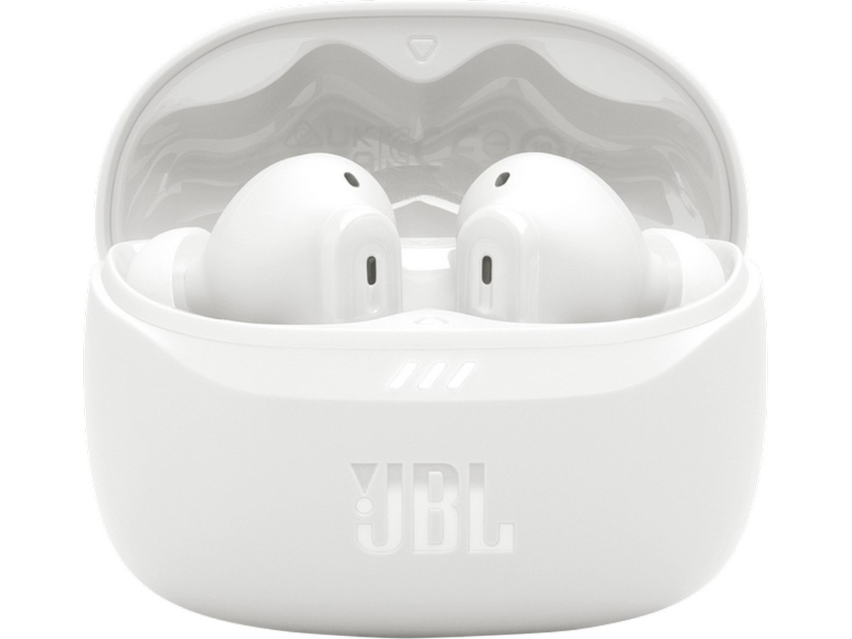 JBL Tune Beam 2 Trådlösa öronproppar (vit) In-ear hörlurar
