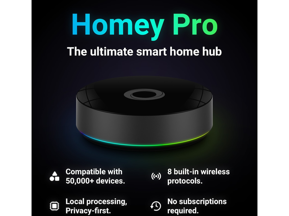 Athom Homey Pro (2026) Smarthub för hemmet Smarthub/ bridge