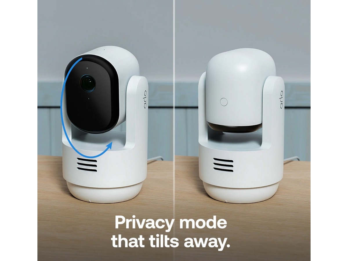 Arlo Essential 3 2K PTZ inomhusövervakningskamera 2-pack Övervakningskamera