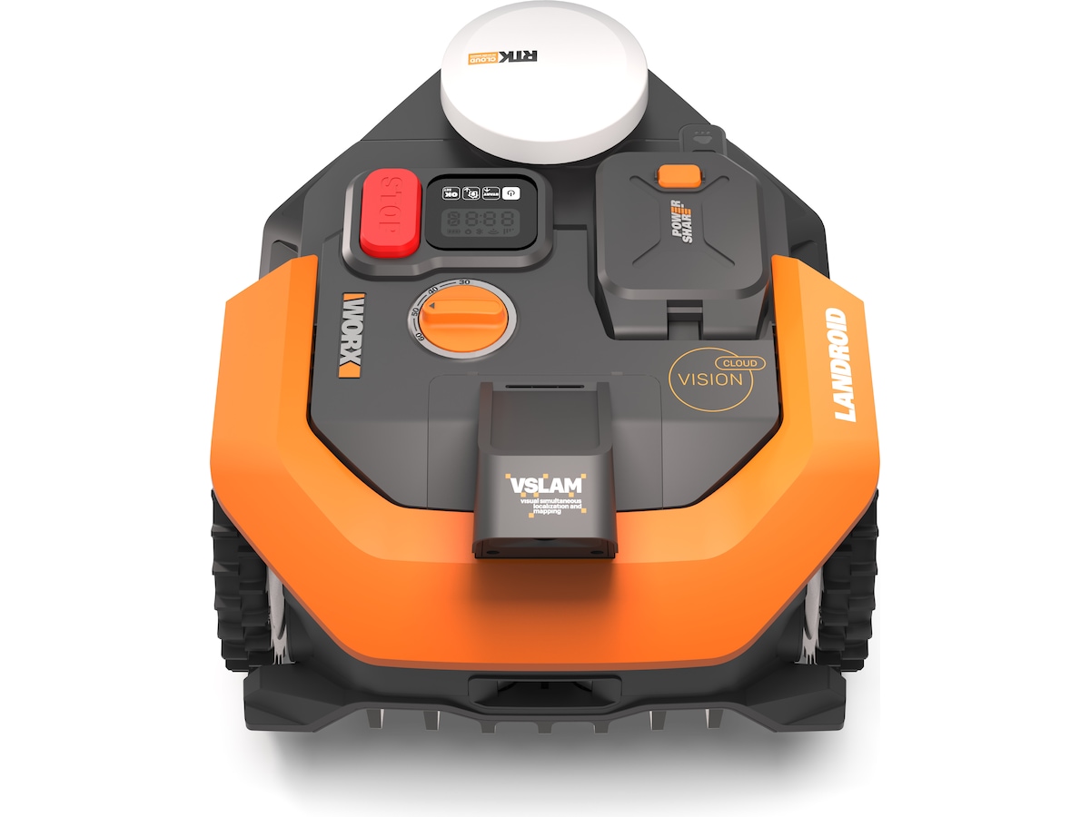 Worx WR305E Landroid Vision Cloud 500m² Robotgräsklippare
