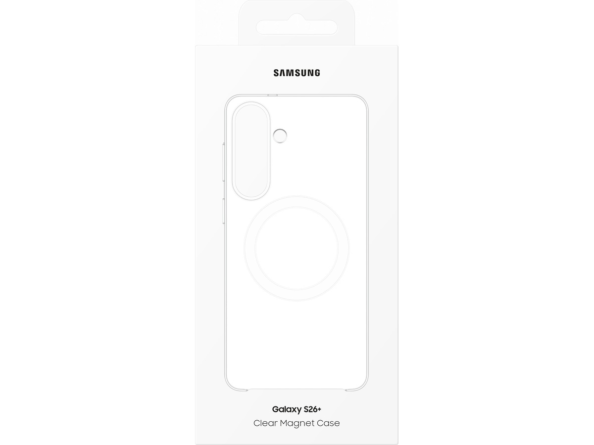 Samsung Galaxy S26+ Clear Magnet Case (genomskinlig) Skydd