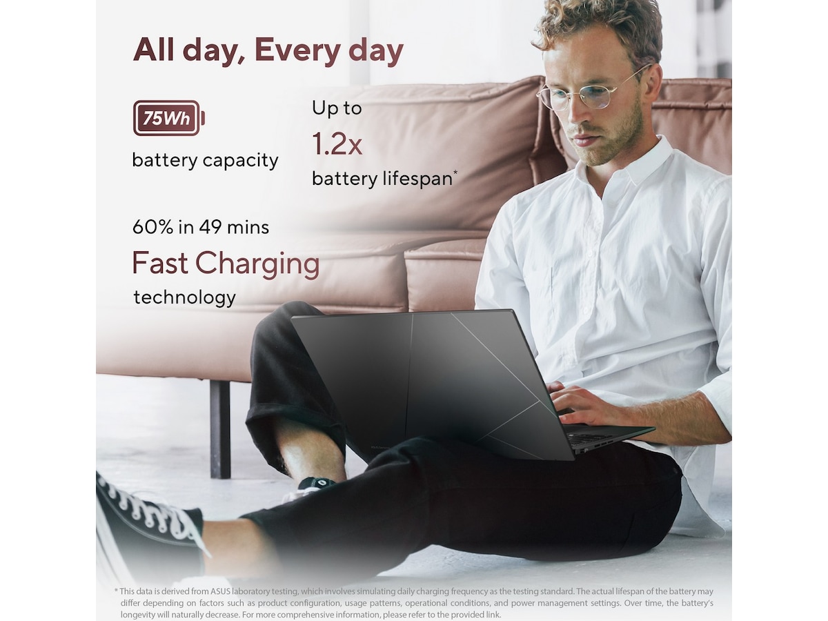 ASUS Zenbook 14 UM3406GA 14" WUXGA Touch (Jade svart) Datorer - Bärbara / laptop