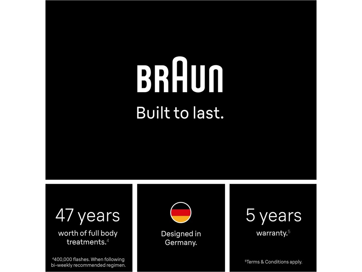 Braun IPL Skin i·expert PL7431 Epilator & IPL-hårborttagning