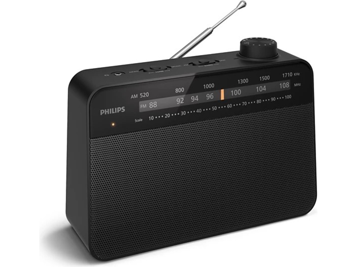 FM/MW, headphone jack Hörlurar