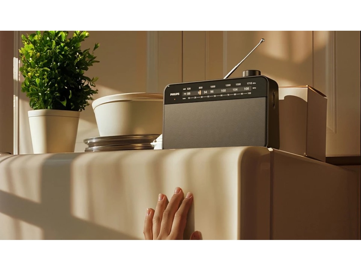 FM/MW, headphone jack Hörlurar