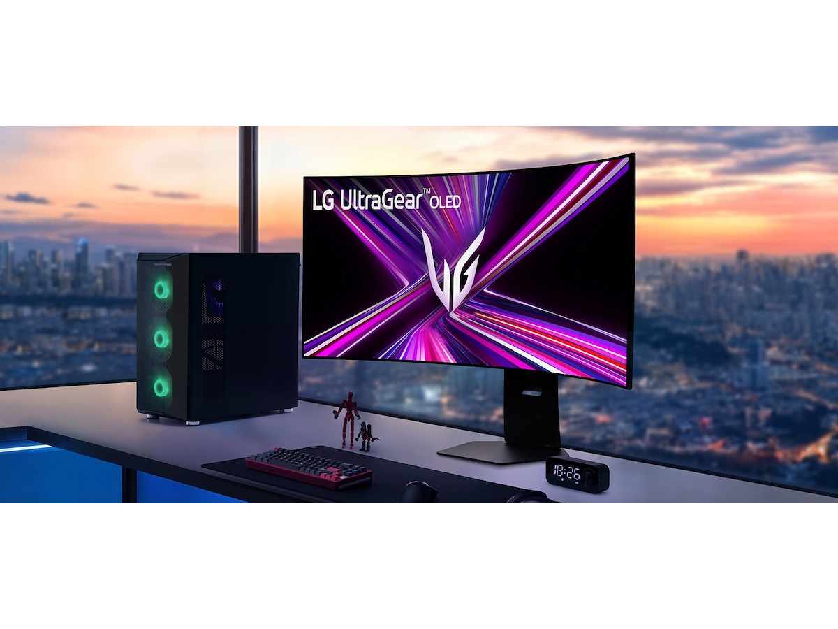 LG 45" UltraGear curved gamingskärm 45GX950A Datorskärm