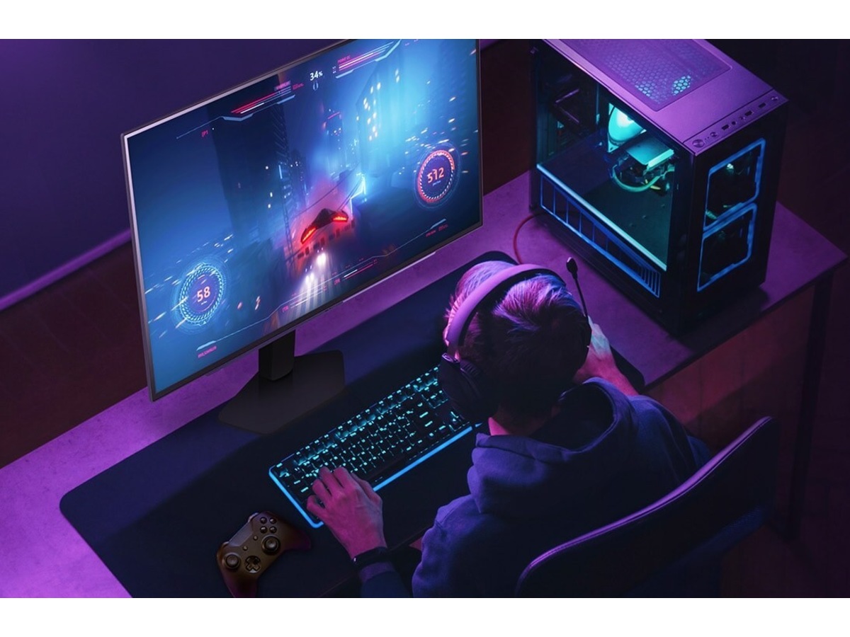 LG 27" UltraGear gamingskärm 27GX704A Datorskärm