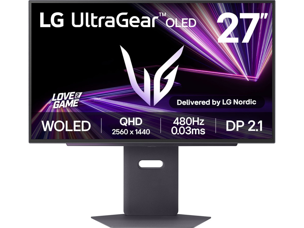 LG 27" UltraGear gamingskärm 27GX790A Datorskärm