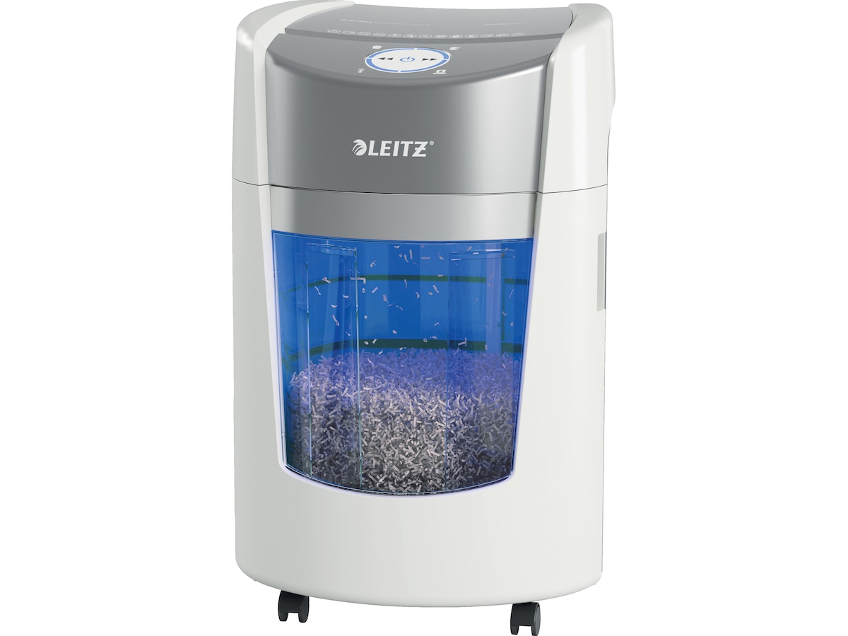 Leitz Dokumentförstörare IQ OptiMax Small Office 350 Mikroskärning P5 ...