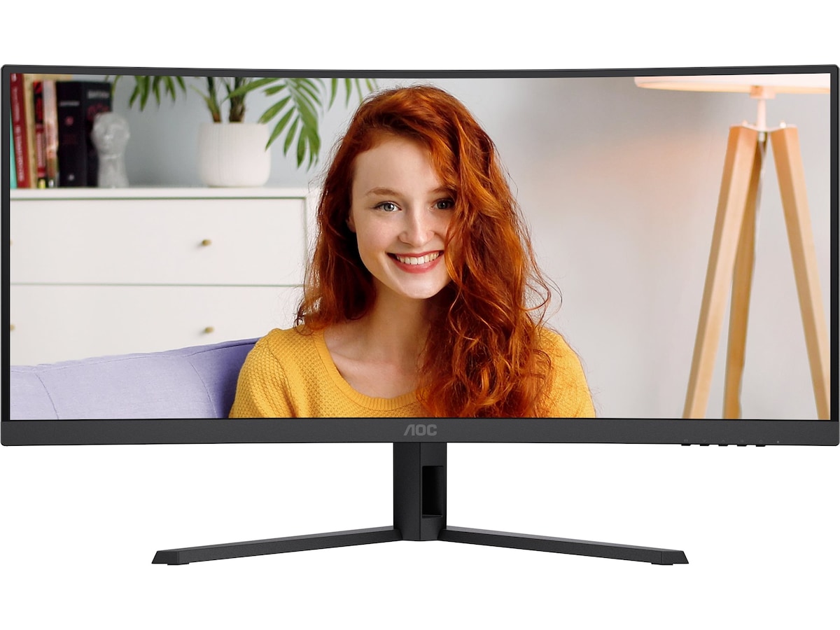 AOC 34" curved skärm CU34B3E Datorskärm